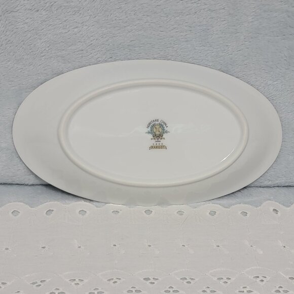 Gorgeous Vintage Noritake Fine China 9" Small Oval Serving Celery Dish. Margot. - Picture 7 of 9